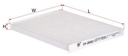 SAKURA Фильтр, Воздух Во Внутренном Пространстве CA28260 купить,4561