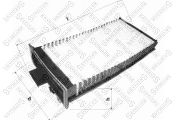 Stellox салонный фильтр 71-10175-SX купить,3331