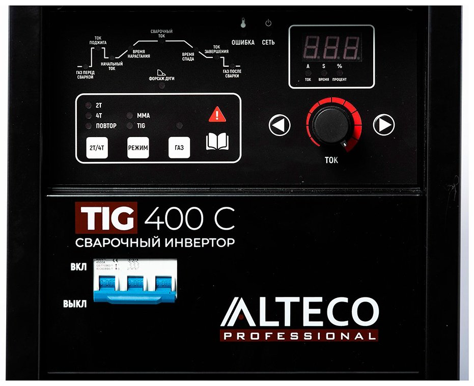 ALTECO сварочный инвертор TIG 400 C 9769 (TIG, MMA) купить,NaN