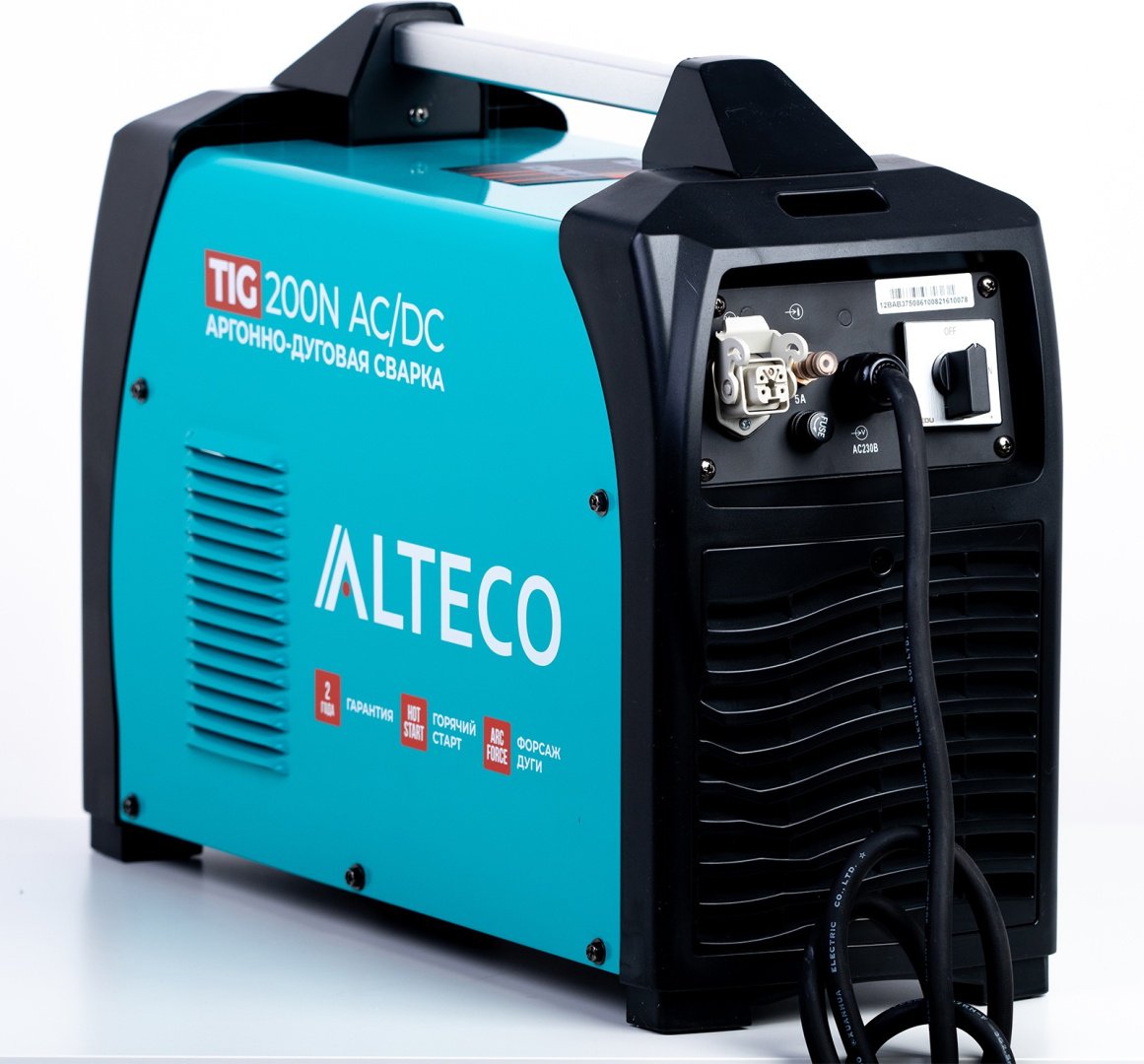 ALTECO сварочный инвертор TIG 200N AC/DC 40726 (TIG, MMA) купить,0