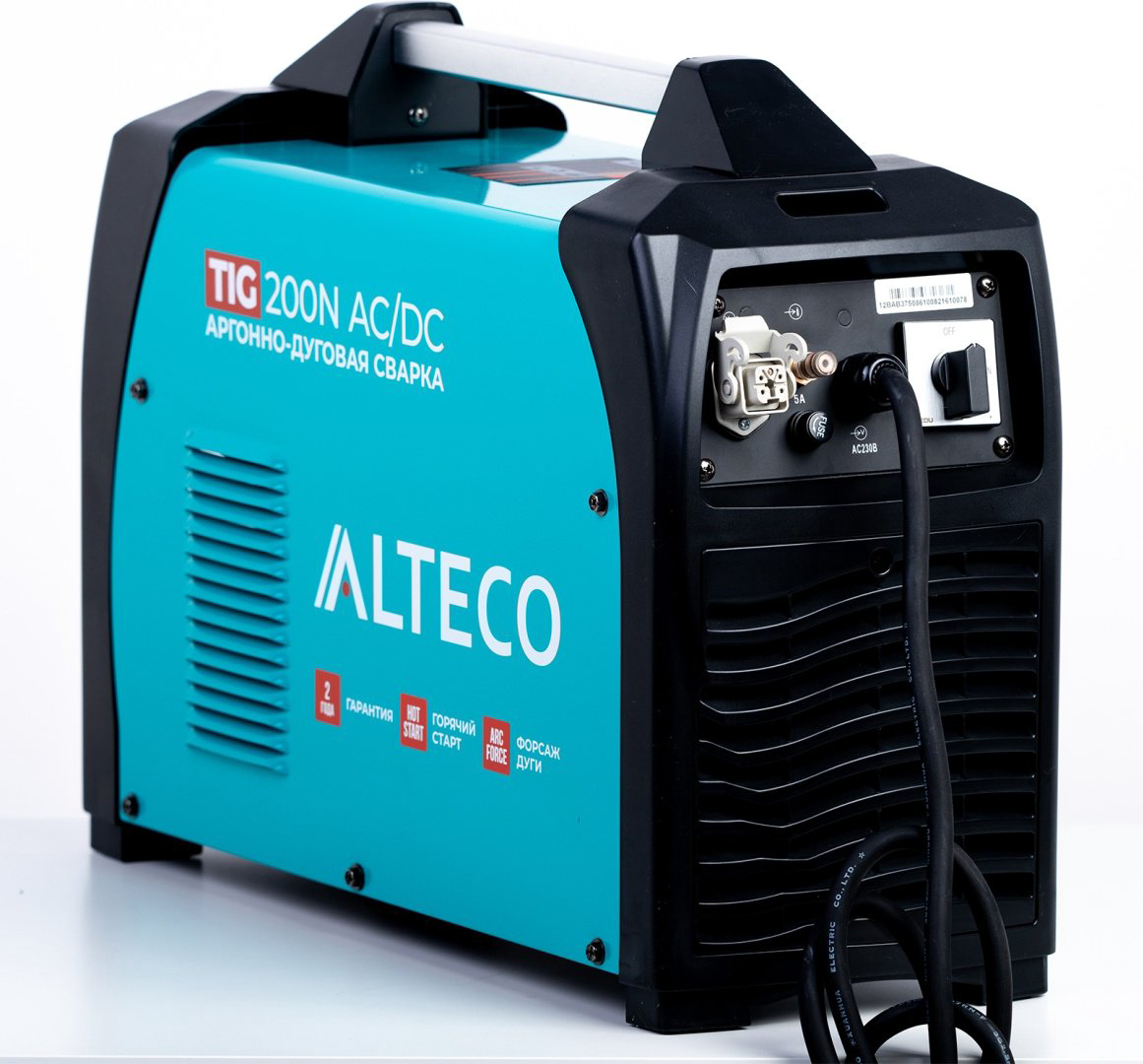 ALTECO сварочный инвертор TIG 200N AC/DC 40726 (TIG, MMA) купить,NaN
