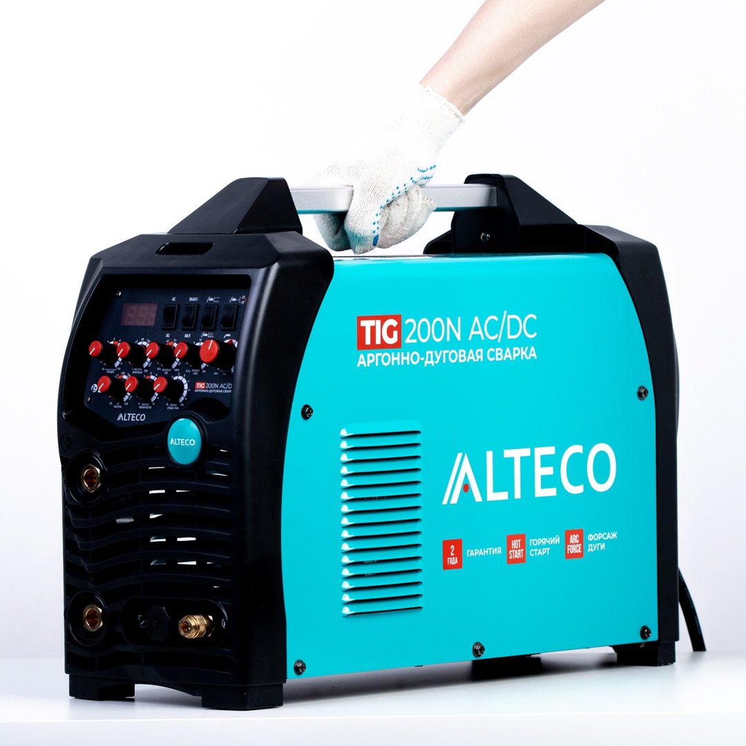 ALTECO сварочный инвертор TIG 200N AC/DC 40726 (TIG, MMA) купить,0