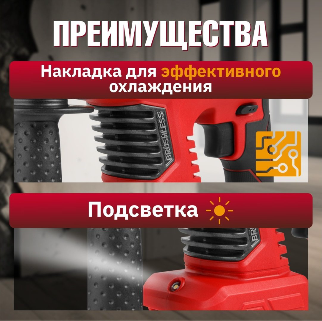 Перфоратор WORTEX CRH 1820-2 0329284 2.2 Дж, SDS-Plus купить,NaN
