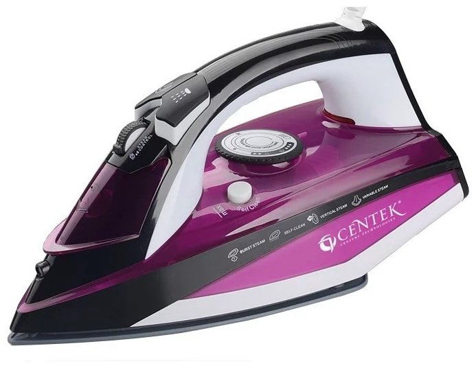 Утюг CENTEK CT-2344 фиолетовый купить,NaN