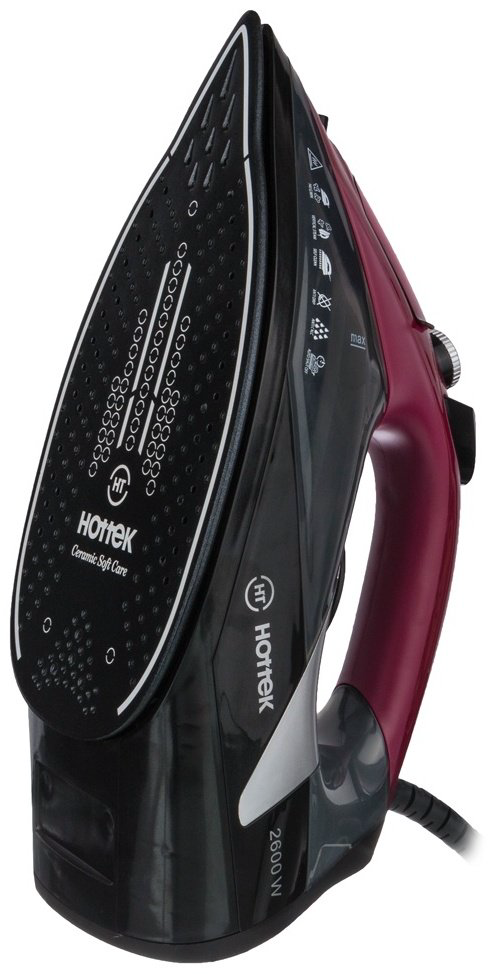 Утюг Hottek HT-955-009 красный-черный купить,NaN