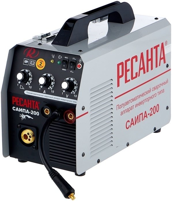 Ресанта сварочный инвертор САИПА-200 65/9 (полуавтоматическая сварка (MIG/MAG), ручная дуговая сварка (MMA), MMA/TIG/CUT, SPOT) - ForteMarket Ресанта сварочный инвертор САИПА-200 65/9 (полуавтоматическая сварка (MIG/MAG), ручная дуговая сварка (MMA), MMA/TIG/CUT, SPOT) купить,0