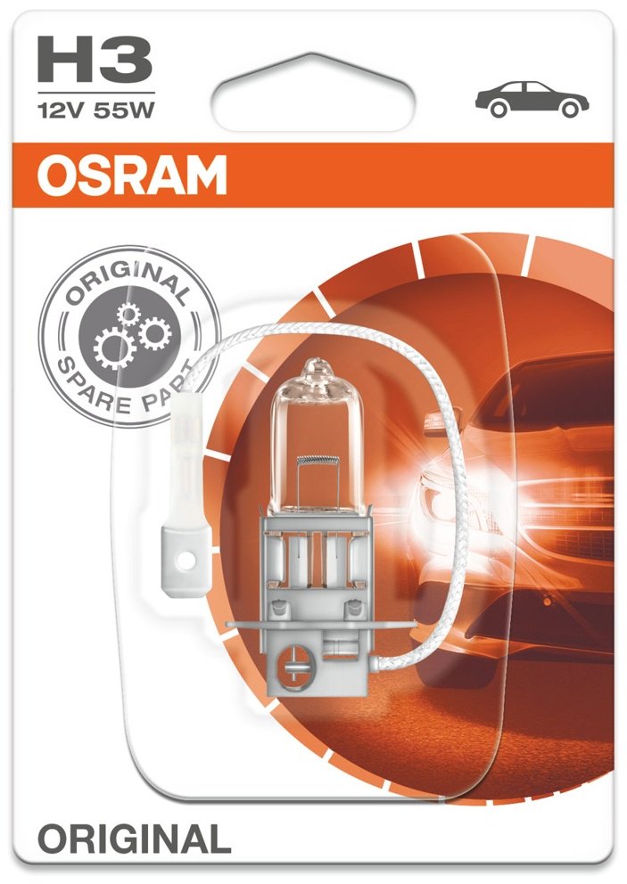 Автолампа Osram 64151-01B галогенная, 1 шт