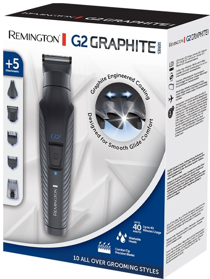Remington набор для стрижки для бороды и усов G2 Graphite