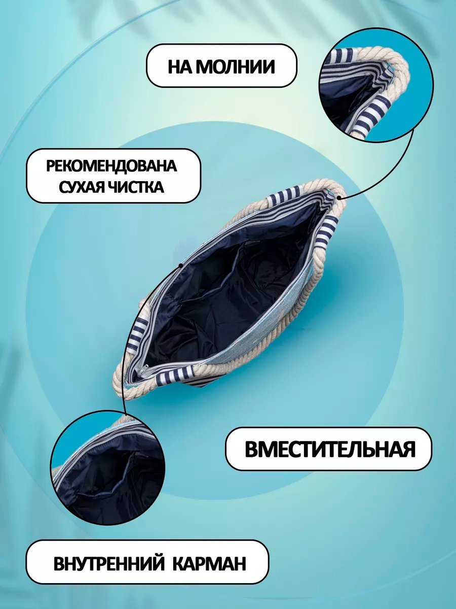Сумка шоппер Небосой лен серый купить,NaN