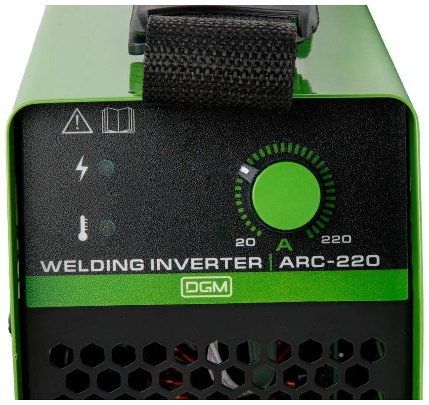 DGM сварочный инвертор ARC-220 DG5821-6 (ручная дуговая сварка (MMA)) купить,0