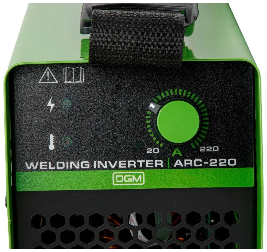 DGM сварочный инвертор ARC-220 DG5821-6 (ручная дуговая сварка (MMA)) купить,NaN