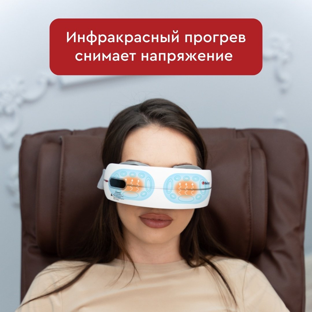 Массажер RELAXY EyeTouch ручной вибрационный, компрессионный - ForteMarket Массажер RELAXY EyeTouch ручной вибрационный, компрессионный купить,0