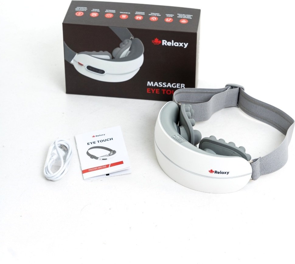 Массажер RELAXY EyeTouch ручной вибрационный, компрессионный - ForteMarket Массажер RELAXY EyeTouch ручной вибрационный, компрессионный купить,0