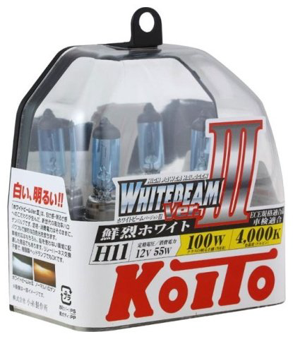Автолампа KOITO P0750W галогенная, 2 шт