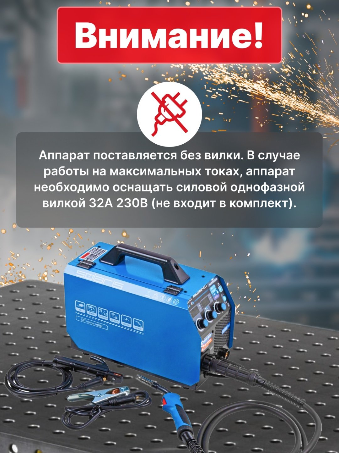 Solaris сварочный инвертор MULTIMIG-221 (MIG/MAG) - ForteMarket Solaris сварочный инвертор MULTIMIG-221 (MIG/MAG) купить,0