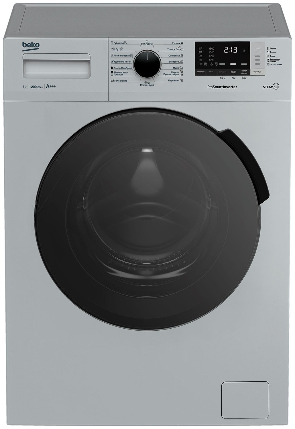 Стиральная машина BEKO RSPE78612S серый