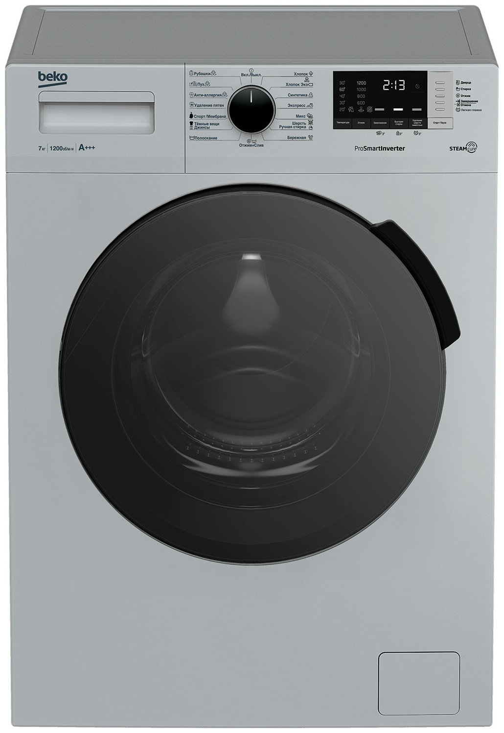 Стиральная машина BEKO RSPE78612S серый купить,NaN