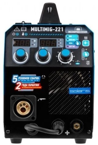 Solaris сварочный инвертор MULTIMIG-221 (MIG/MAG) - ForteMarket Solaris сварочный инвертор MULTIMIG-221 (MIG/MAG) купить,0