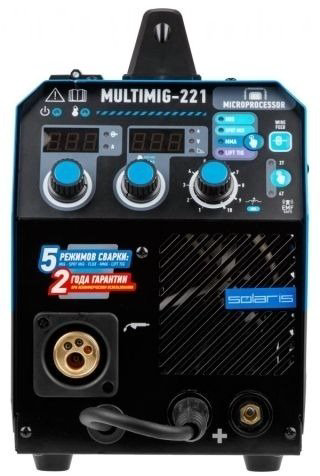 Solaris сварочный инвертор MULTIMIG-221 (MIG/MAG) - ForteMarket Solaris сварочный инвертор MULTIMIG-221 (MIG/MAG) купить,164080
