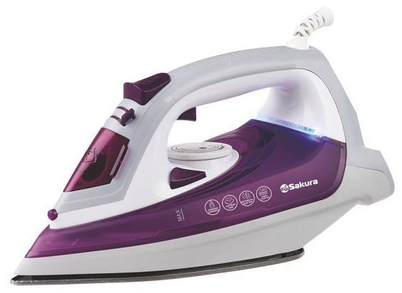 Утюг Sakura SA-3060CWP фиолетовый