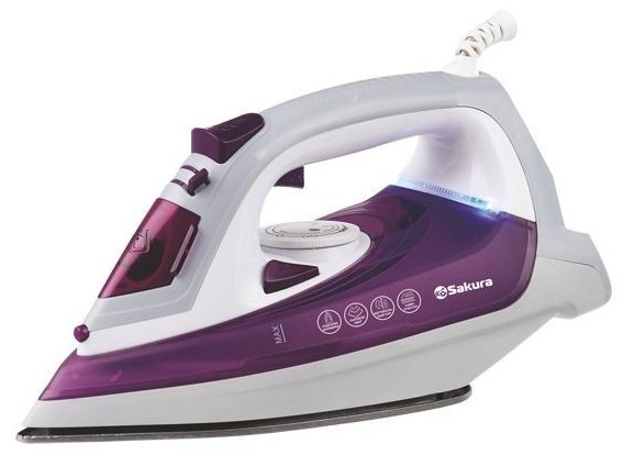 Утюг Sakura SA-3060CWP фиолетовый