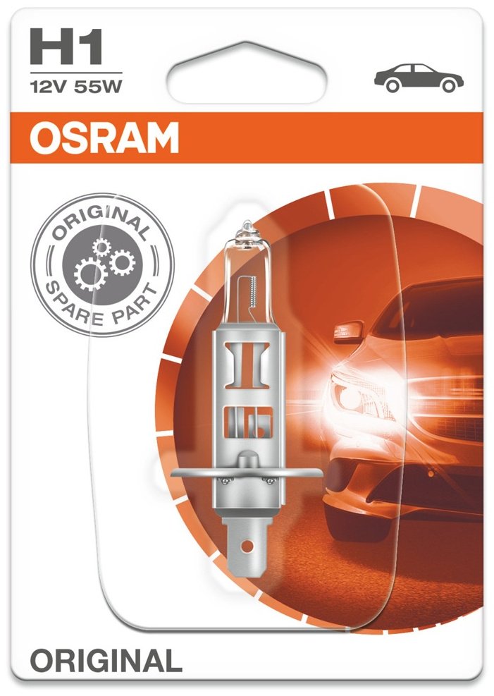 Автолампа Osram 64150-01B галогенная, 1 шт