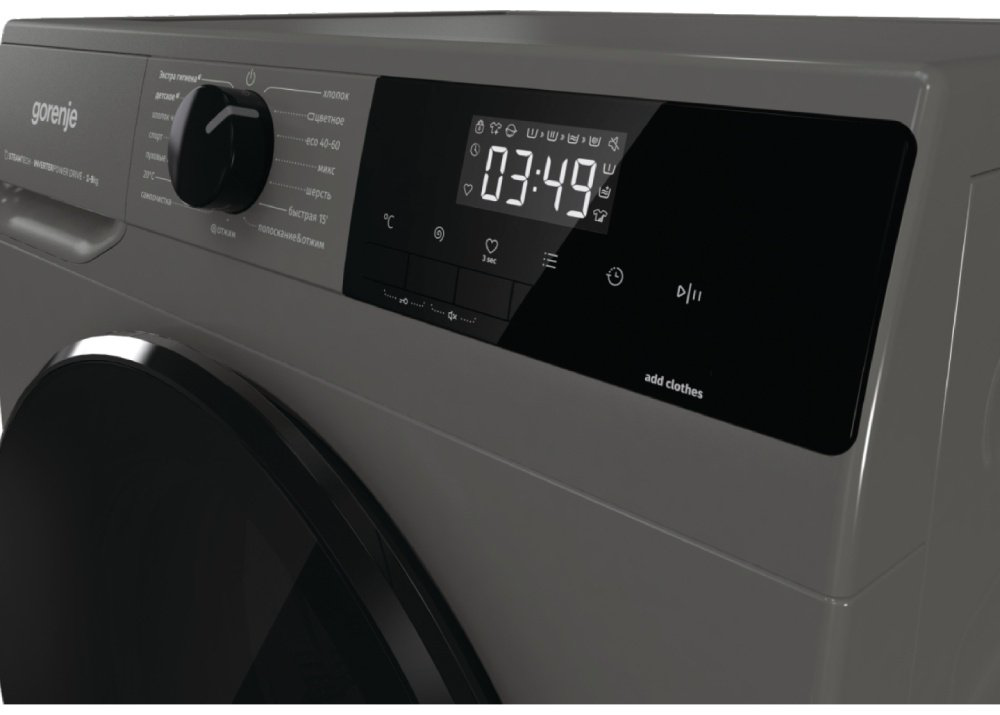 Стиральная машина Gorenje W2NHAI94APS/C серый купить,NaN