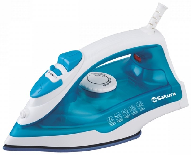 Утюг Sakura SA-3062CG голубой