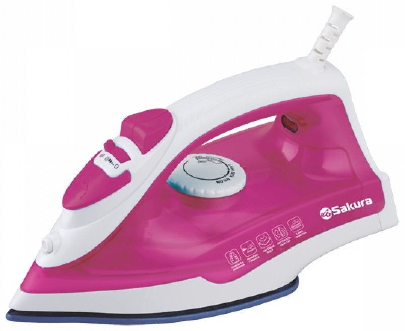 Утюг Sakura SA-3062CP розовый