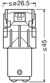 Автолампа Osram 7528DYP-02B светодиодная, 2 шт - ForteMarket Автолампа Osram 7528DYP-02B светодиодная, 2 шт купить,0
