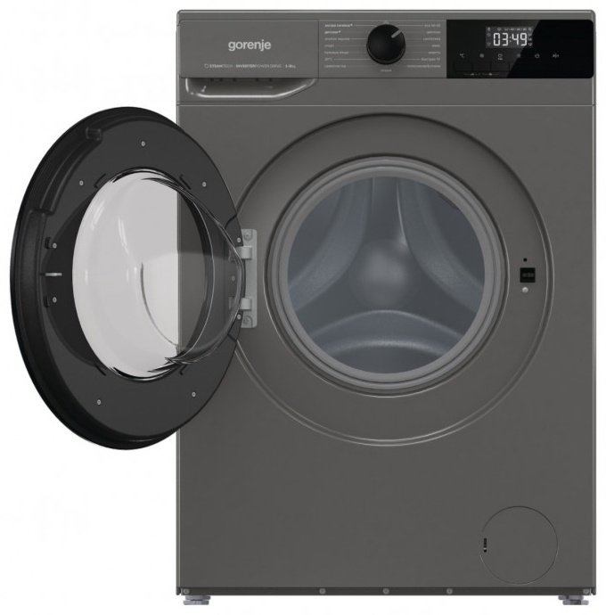 Стиральная машина Gorenje GORENJE WNHPI84AS/AR серый купить,187063.50000000003