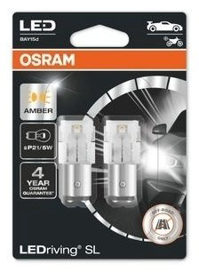 Автолампа Osram 7528DYP-02B светодиодная, 2 шт