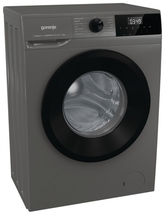Стиральная машина Gorenje GORENJE WNHPI84AS/AR серый купить,0