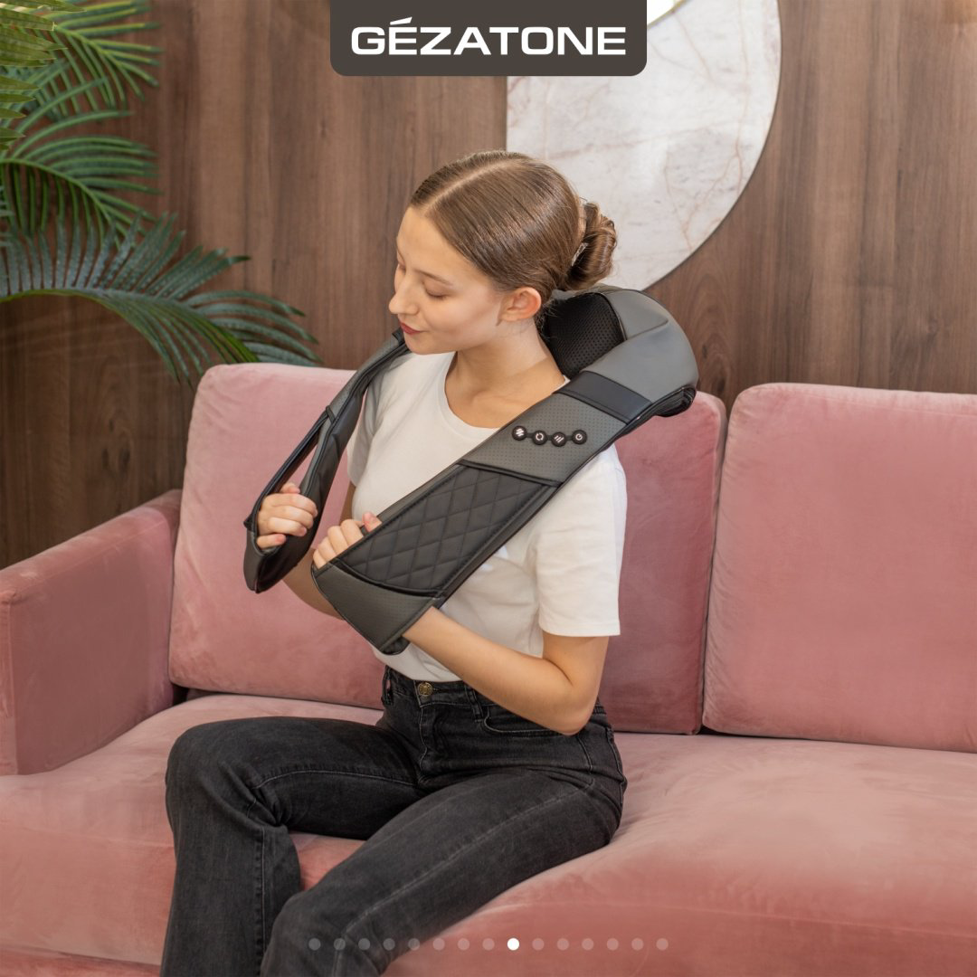 Массажер Gezatone M-30 воротник вибрационный купить,NaN