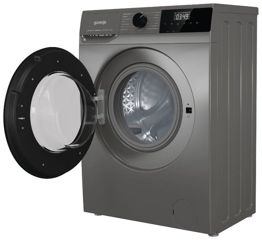 Стиральная машина Gorenje GORENJE WNHPI84AS/AR серый купить,0