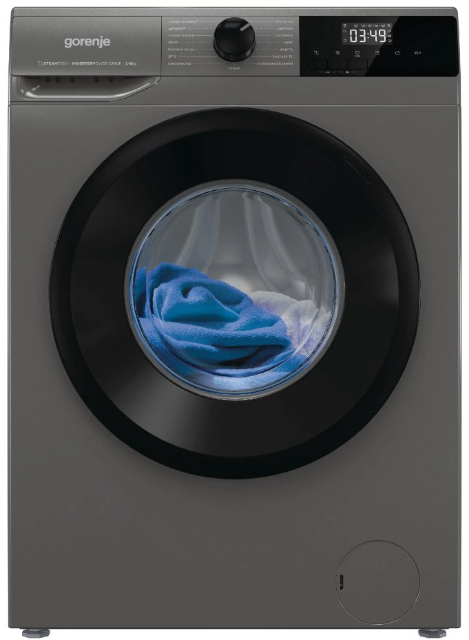 Стиральная машина Gorenje GORENJE WNHPI84AS/AR серый купить,187063.50000000003