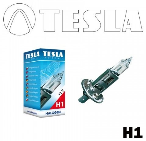 Автолампа Tesla B10101 галогенная, 1 шт