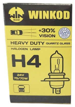 Автолампа Winkod WH4HDC1 галогенная, 1 шт