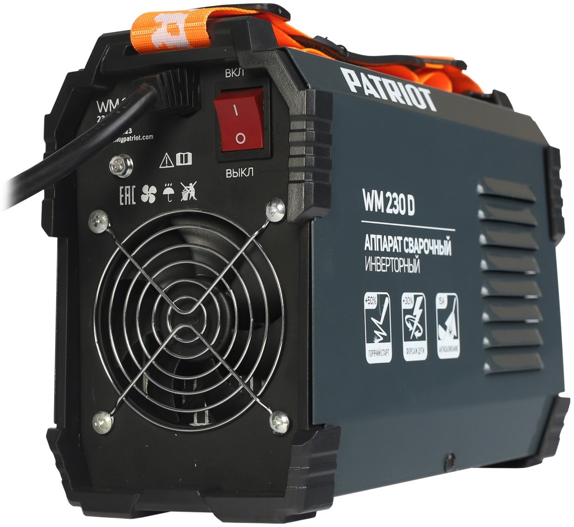 Patriot сварочный инвертор WM230D (MMA) - ForteMarket Patriot сварочный инвертор WM230D (MMA) купить,0