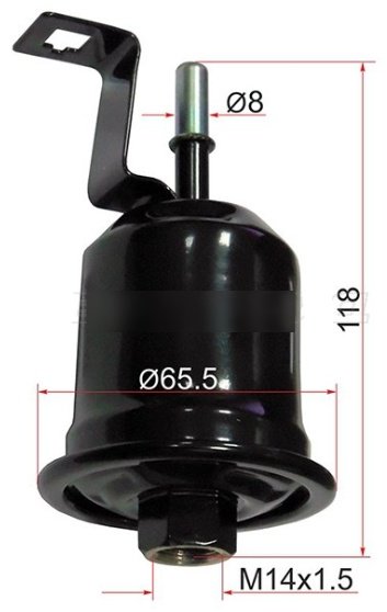 SAT топливный фильтр ST-23300-74300 купить,2063