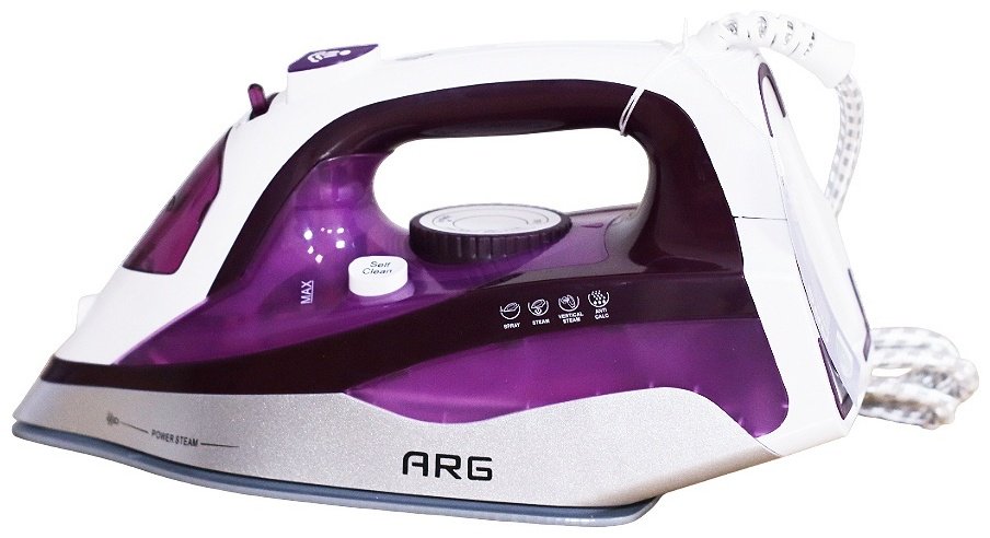 Утюг ARG SL-168D-W фиолетовый - ForteMarket Утюг ARG SL-168D-W фиолетовый купить,0