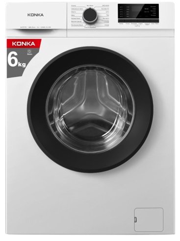 Стиральная машина KONKA KWM06-12L21BW белый