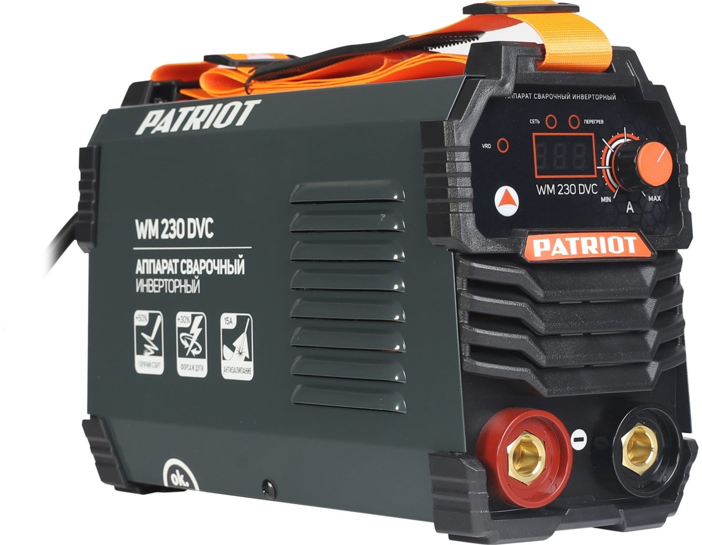 Patriot сварочный инвертор WM260DVT 605302026 (MMA) - ForteMarket Patriot сварочный инвертор WM260DVT 605302026 (MMA) купить,0
