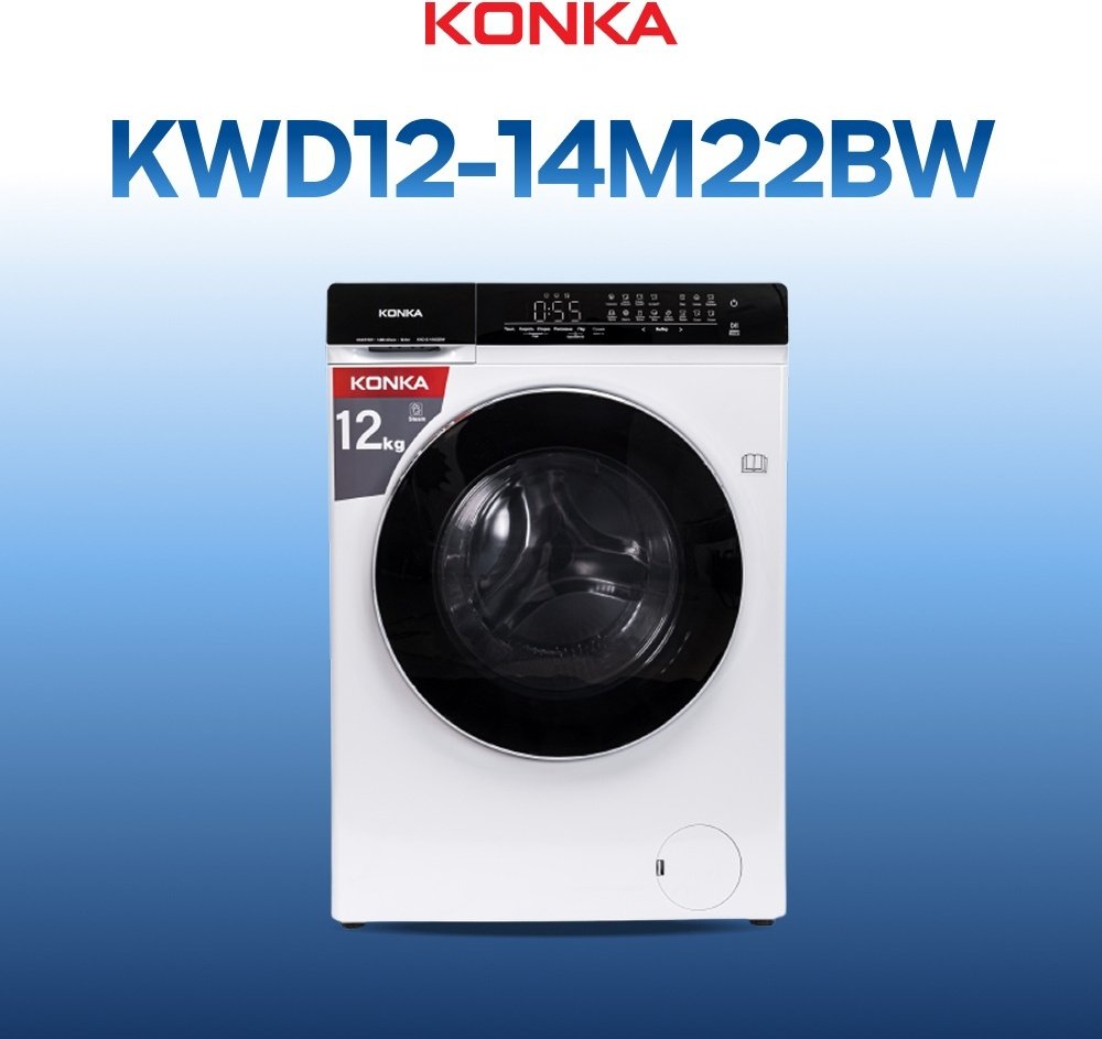Стиральная машина KONKA KWD12-14M22BW белый - ForteMarket Стиральная машина KONKA KWD12-14M22BW белый купить,0