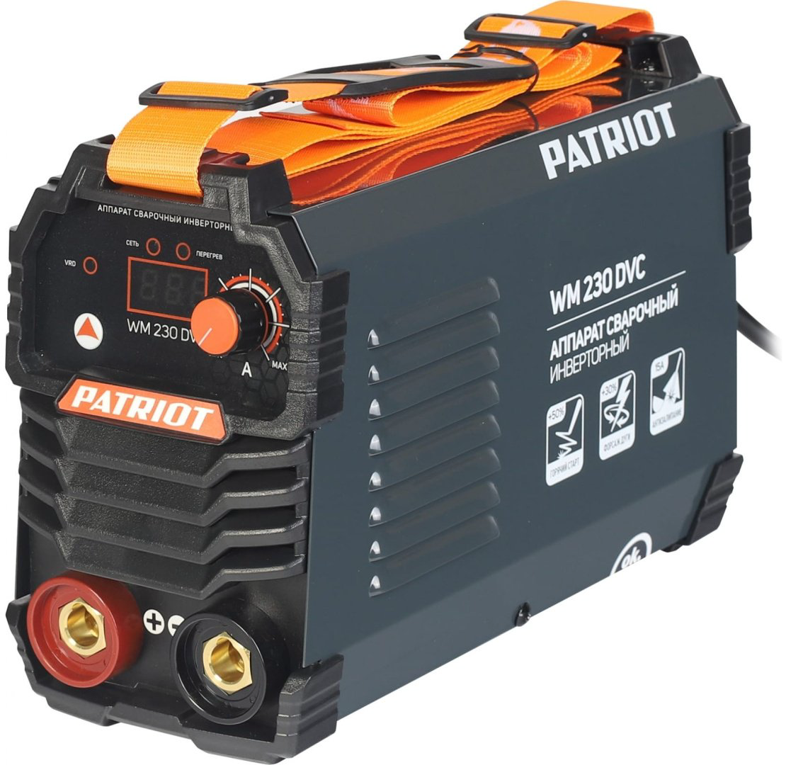 Patriot сварочный инвертор WM260DVT 605302026 (MMA) купить,NaN