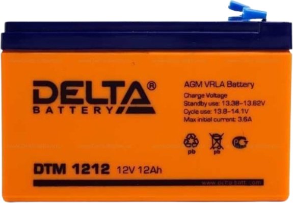 Аккумулятор DELTA DTM 1212