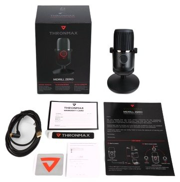 Микрофон Thronmax MDrill Zero M4 черный купить,NaN