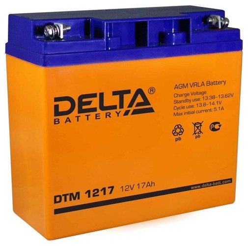 Аккумулятор Delta Battery DTM 1217