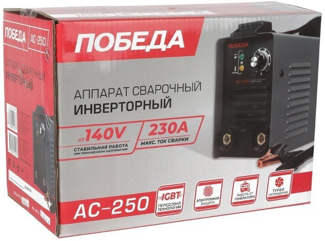 Победа сварочный выпрямитель АС 250 37272 (MMA) купить,NaN