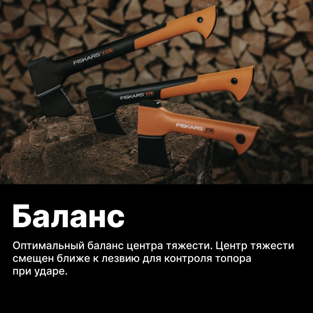 Топор FISKARS 1015619, купить,NaN